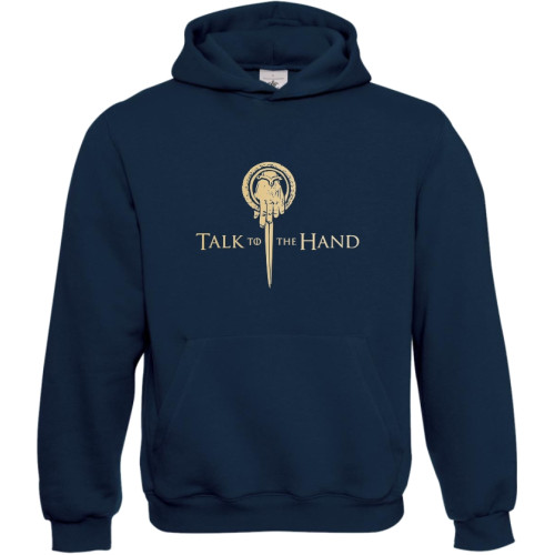 talk to the hand hoodie