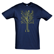 Digital tree t-shirt